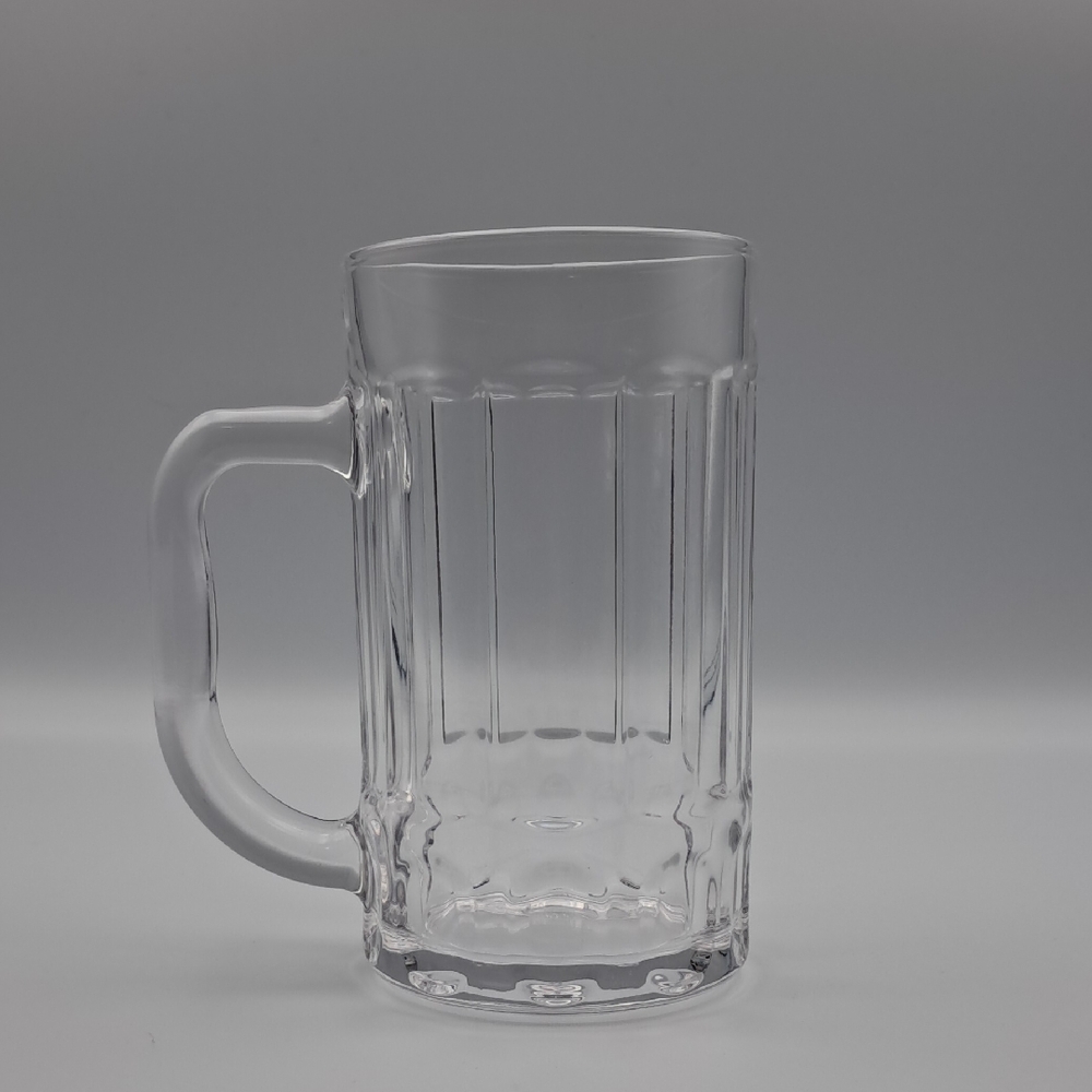 Clear Glass Beer Mug